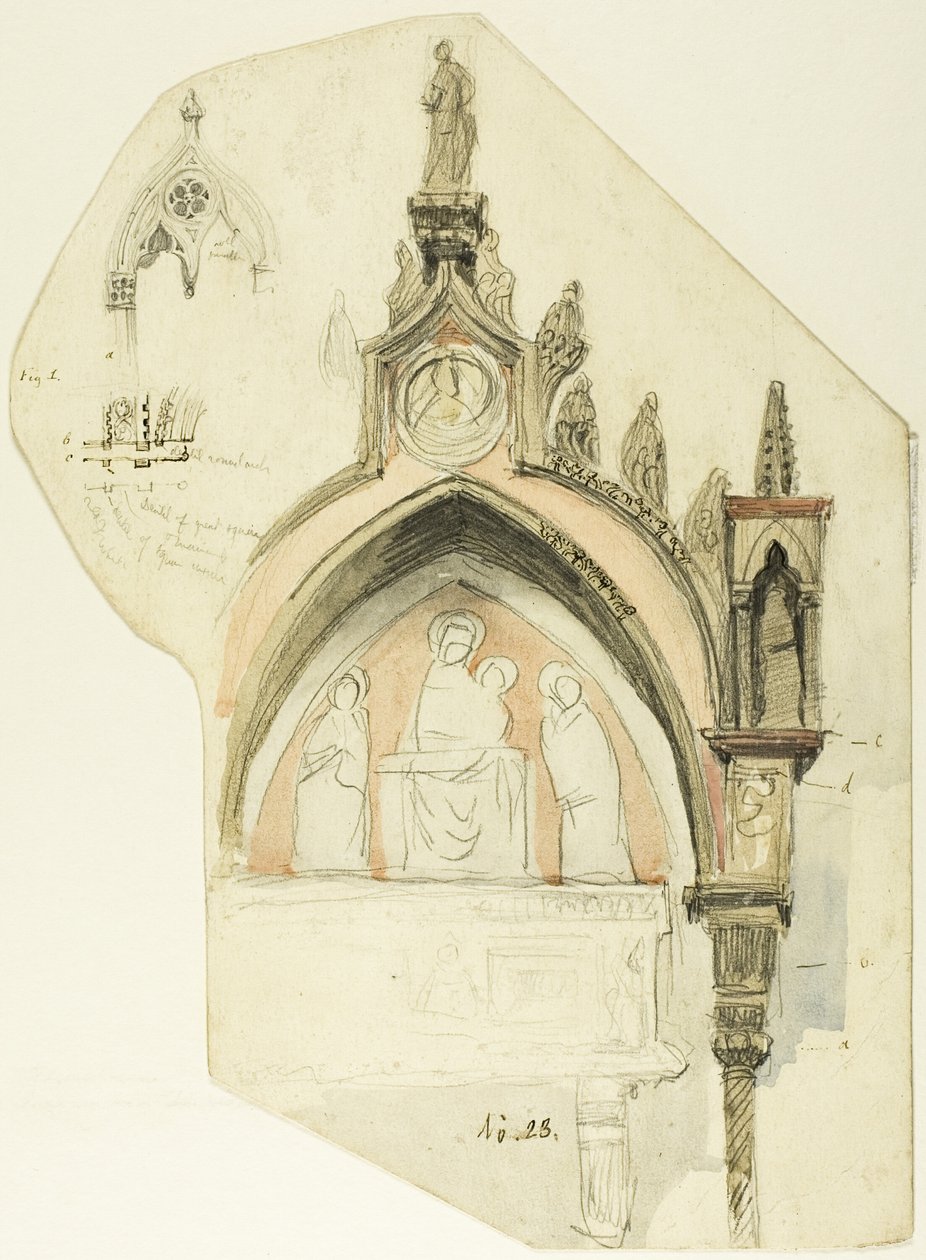 Tervezés egy ívhez alkotó: John Ruskin