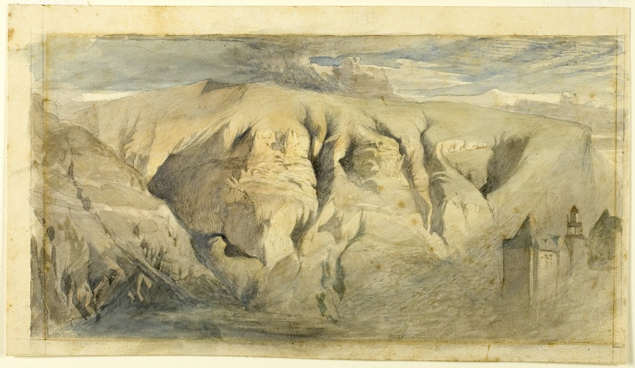 Mount Saleve alkotó: John Ruskin