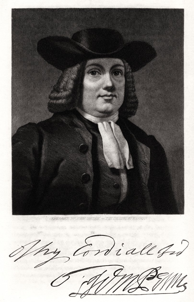 William Penn, 19. század. alkotó: John Sartain
