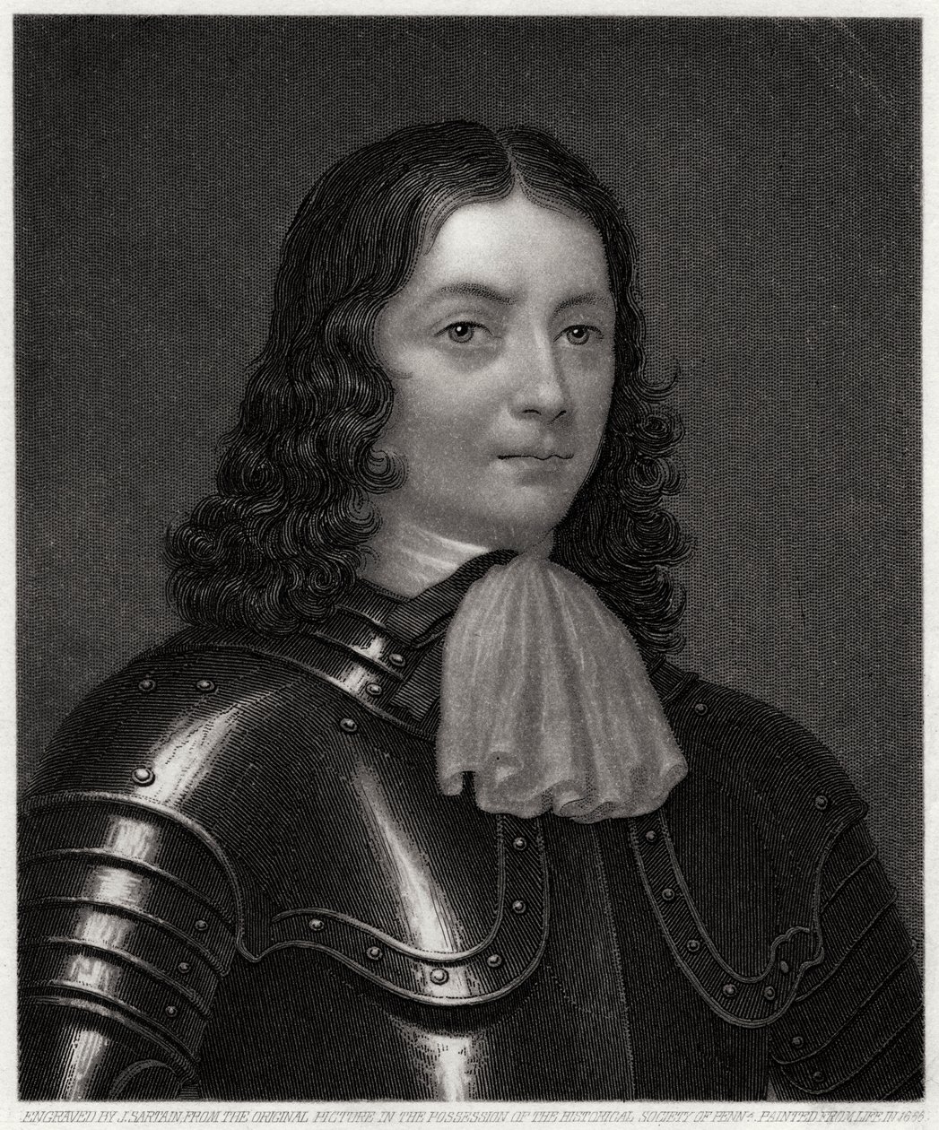 William Penn, 1666 után, XIX. alkotó: John Sartain