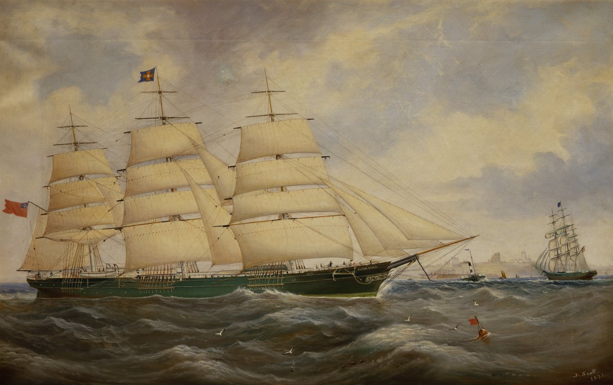 Repülő Felhő alkotó: John Scott