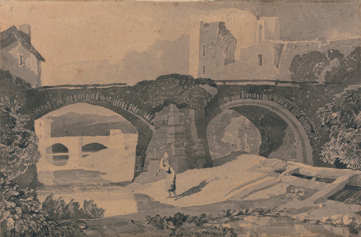 Brecon híd alkotó: John Sell Cotman