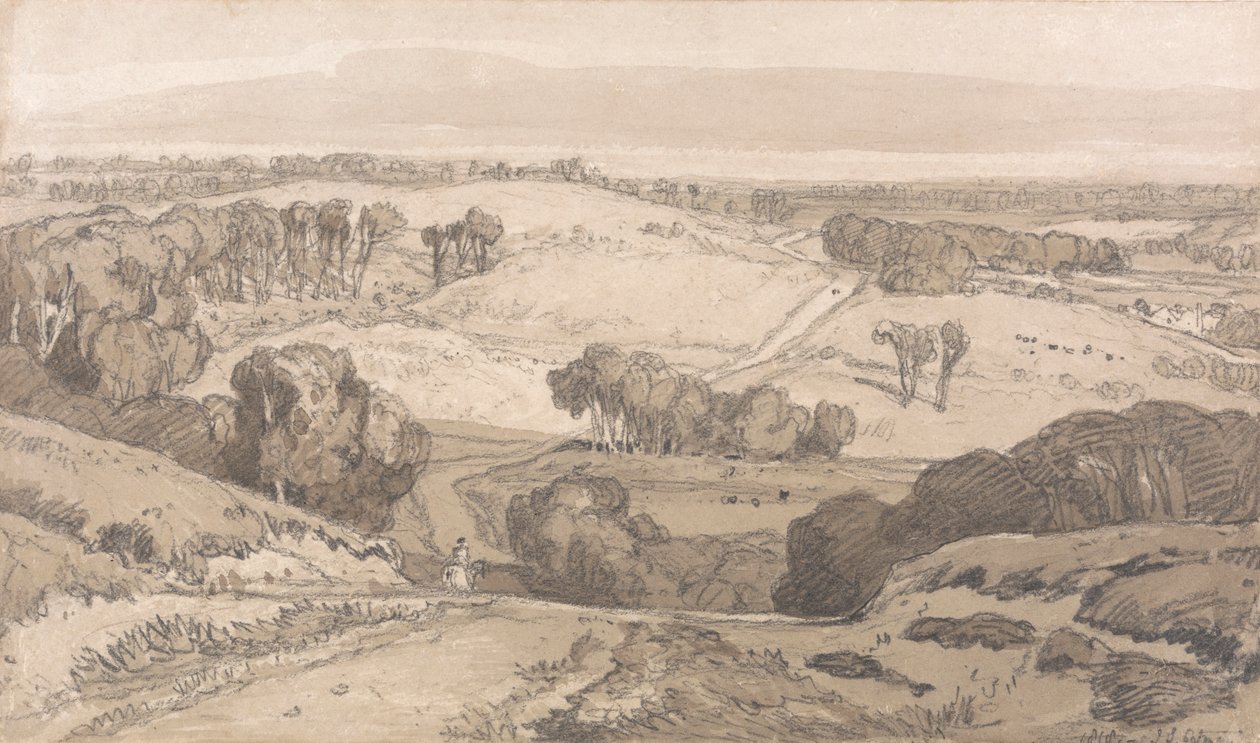 Holt Heath, Norwich közelében alkotó: John Sell Cotman