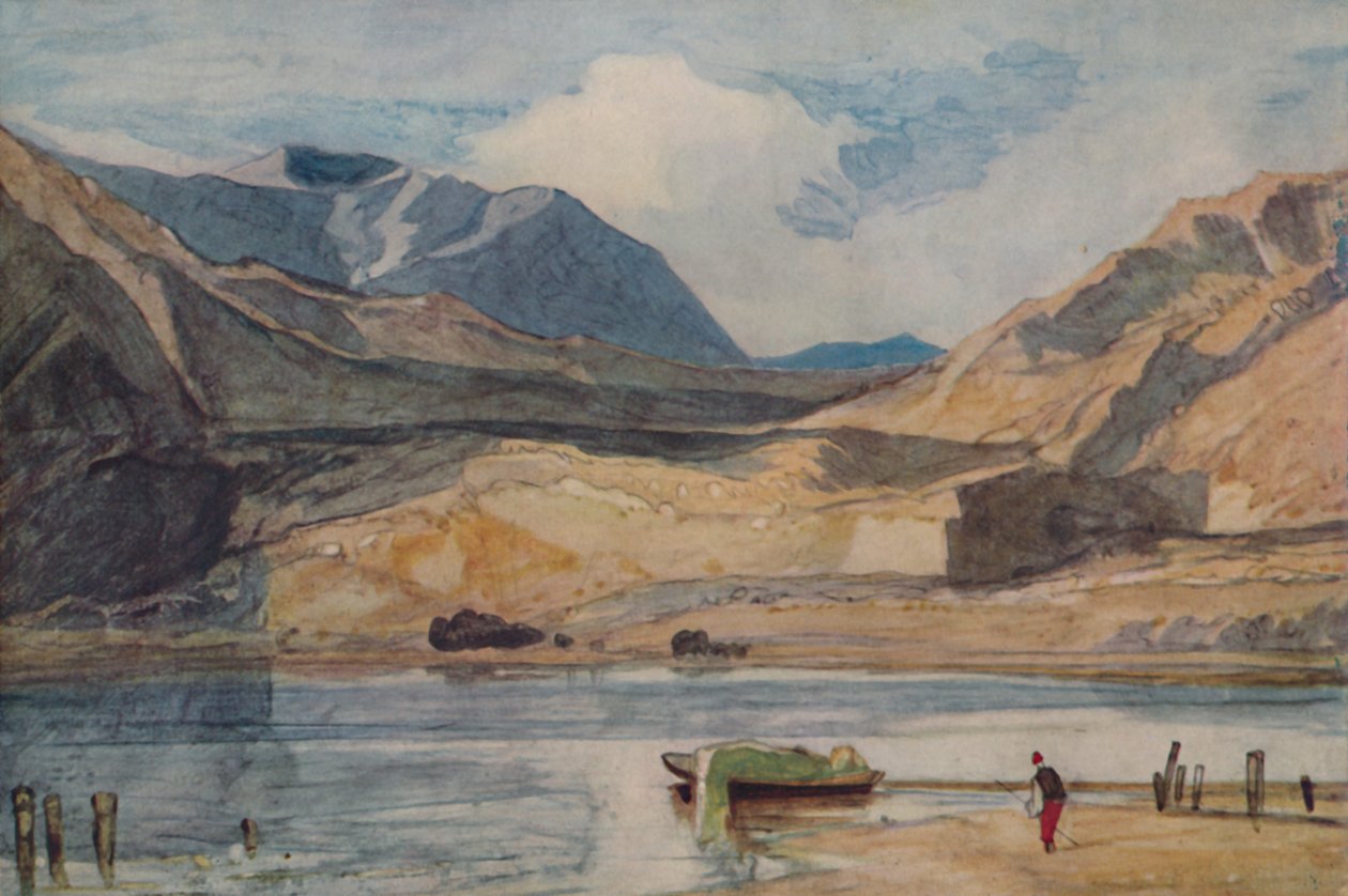 Lake Walesben, 1923 alkotó: John Sell Cotman