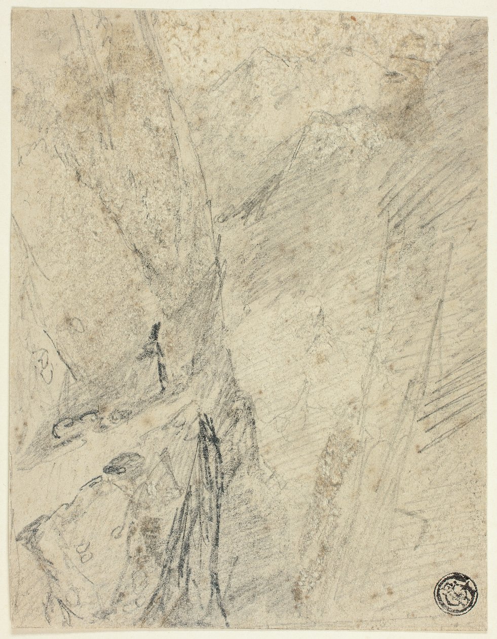 Hegyi szurdok alkotó: John Sell Cotman