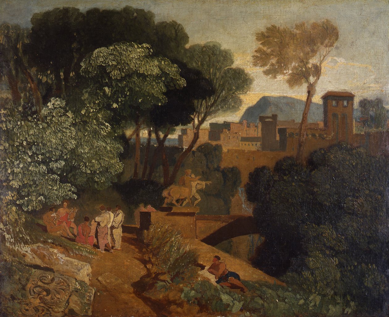 Midas ítélete alkotó: John Sell Cotman
