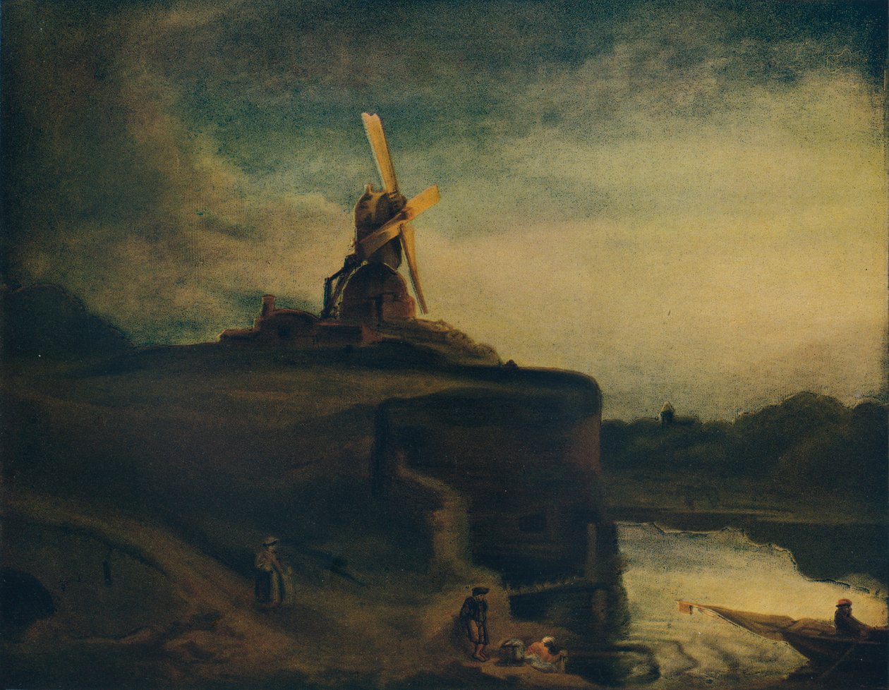 A régi malom, 19. század, 1913 alkotó: John Sell Cotman
