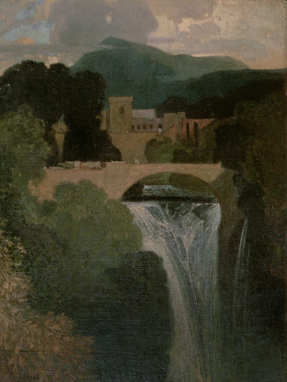 A vízesés alkotó: John Sell Cotman