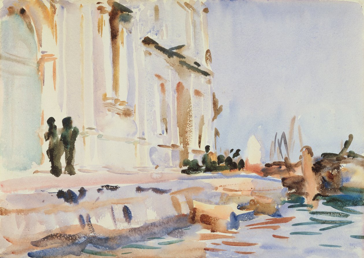All Ave Maria (wc papíron) alkotó: John Singer Sargent