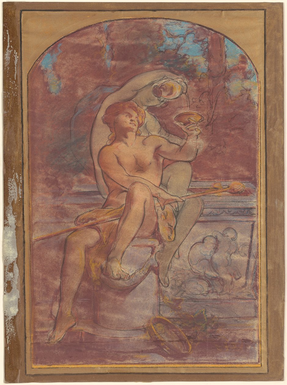 Bacchus, 1874-1880. alkotó: John Singer Sargent