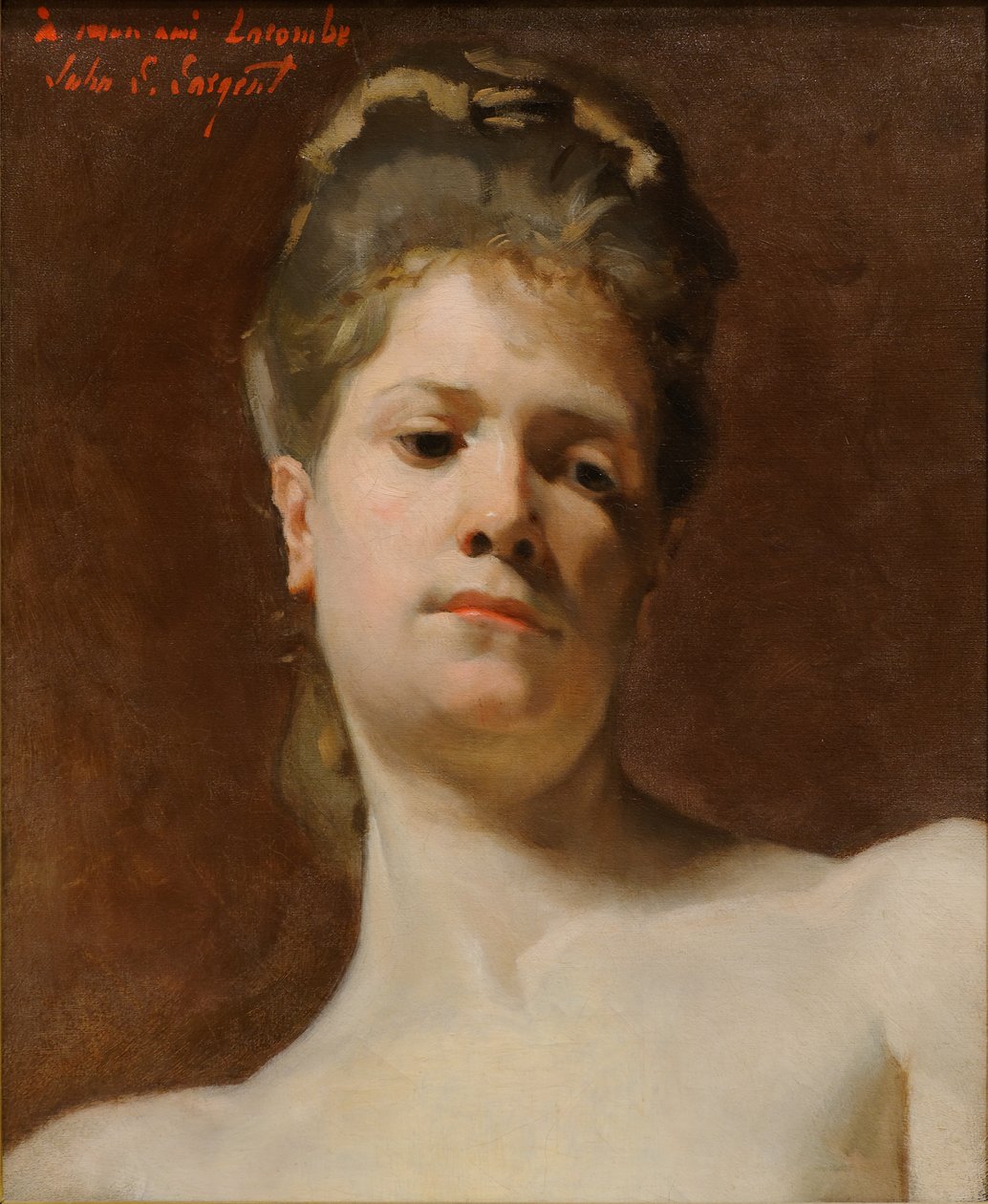 Szőke modell, 1877 körül (olaj, vászon) alkotó: John Singer Sargent