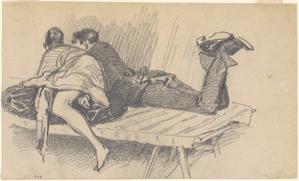 Pár kiságyon alkotó: John Singer Sargent