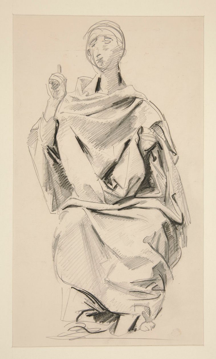Drapált ábra alkotó: John Singer Sargent