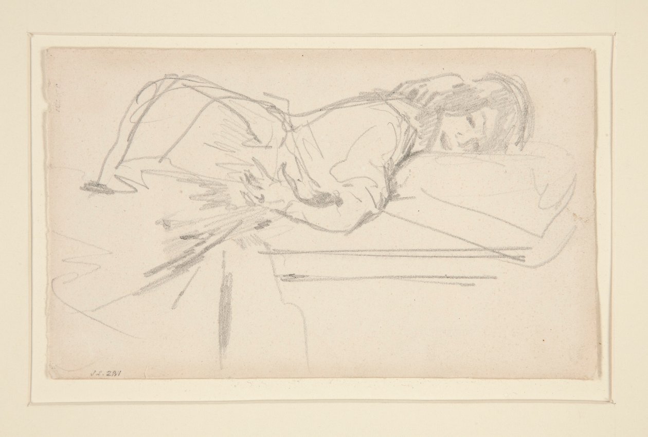 Egy lány alakja alkotó: John Singer Sargent