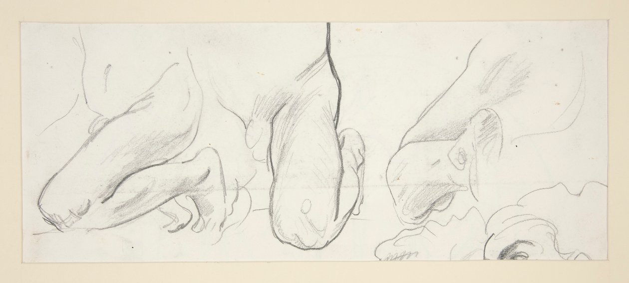 Térdelő alakok alkotó: John Singer Sargent