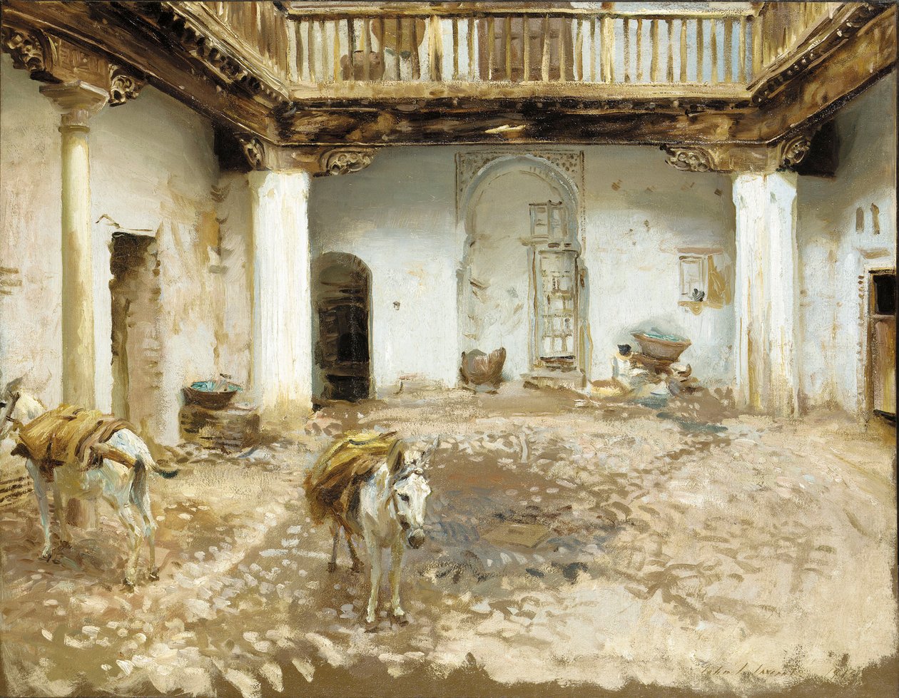 Mór udvar, 1913 alkotó: John Singer Sargent