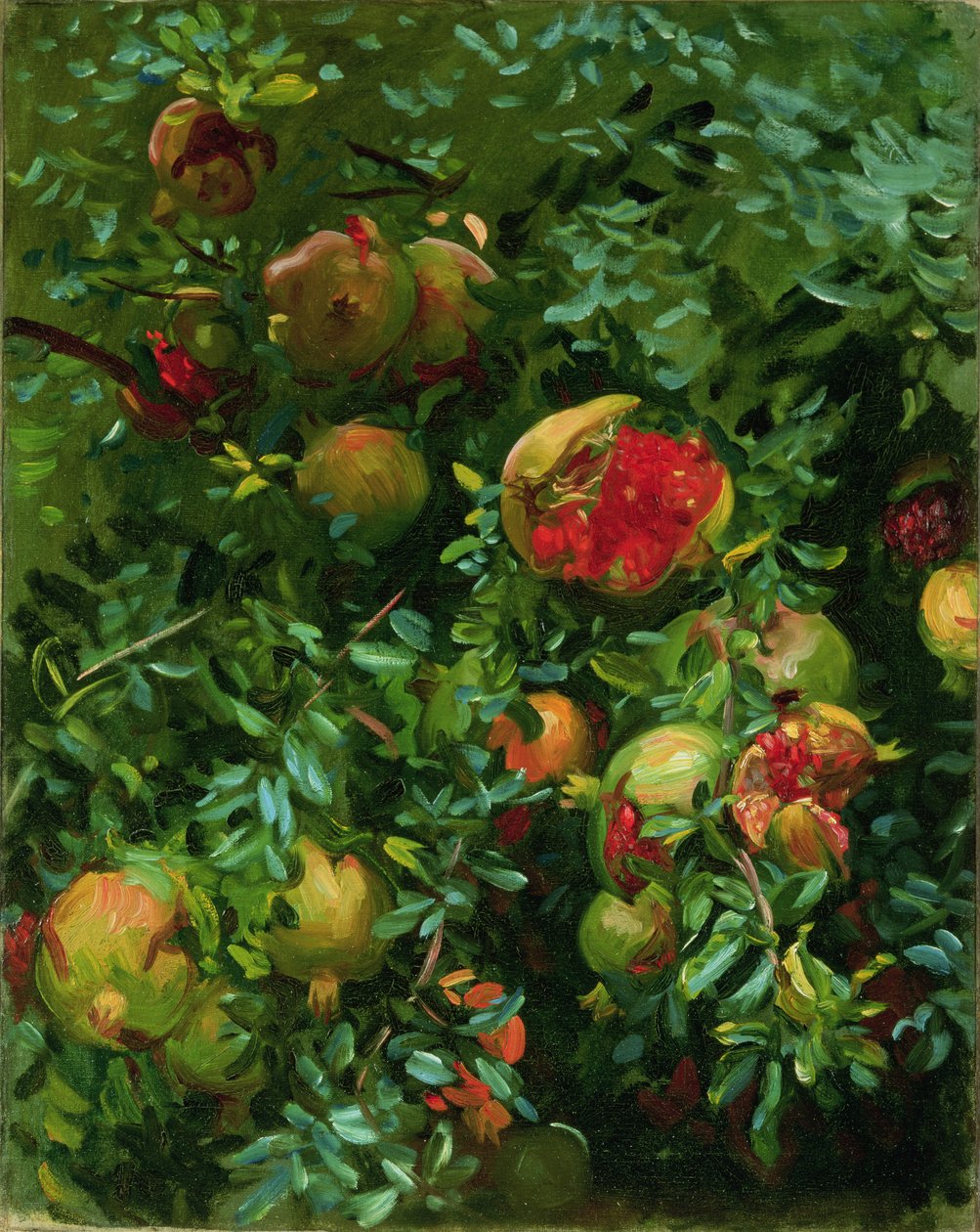 Gránátalma, Mallorca, 1908 körül alkotó: John Singer Sargent