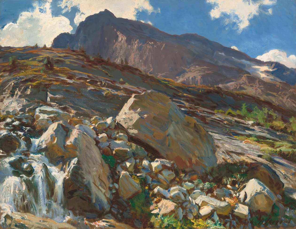 Simplon Pass alkotó: John Singer Sargent