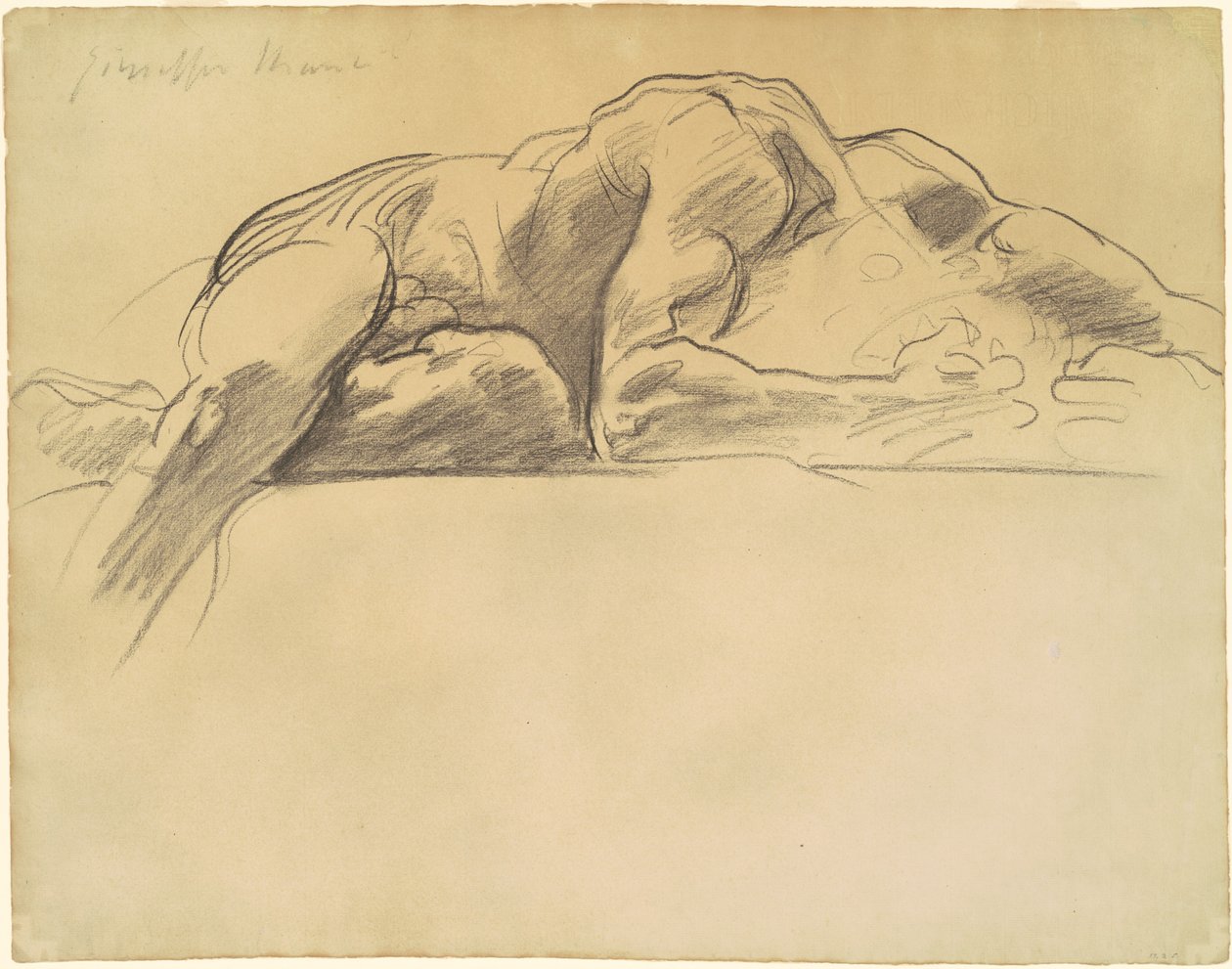 Tanulmány a pokolnak, 1903-1916. alkotó: John Singer Sargent