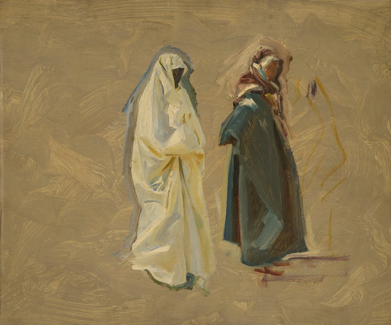 Tanulmány két beduinról, 19056. alkotó: John Singer Sargent
