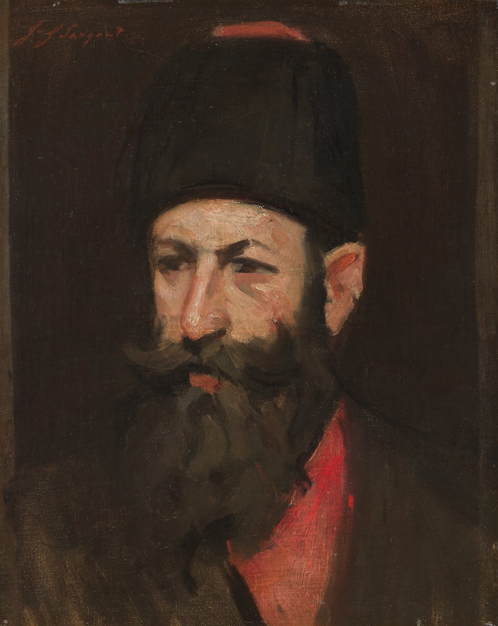 A kozák, dátum nélküli. alkotó: John Singer Sargent