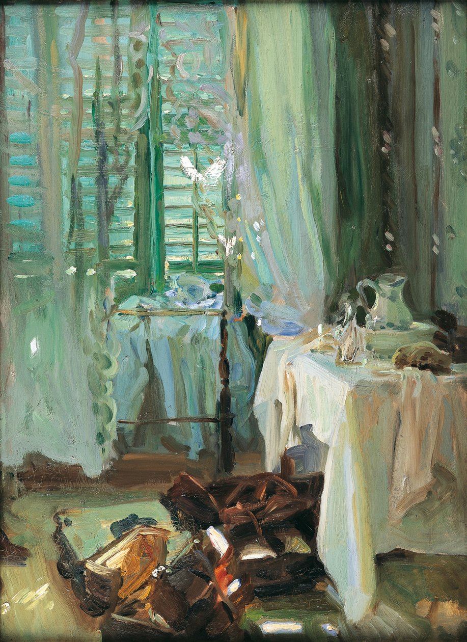 A szállodai szoba alkotó: John Singer Sargent