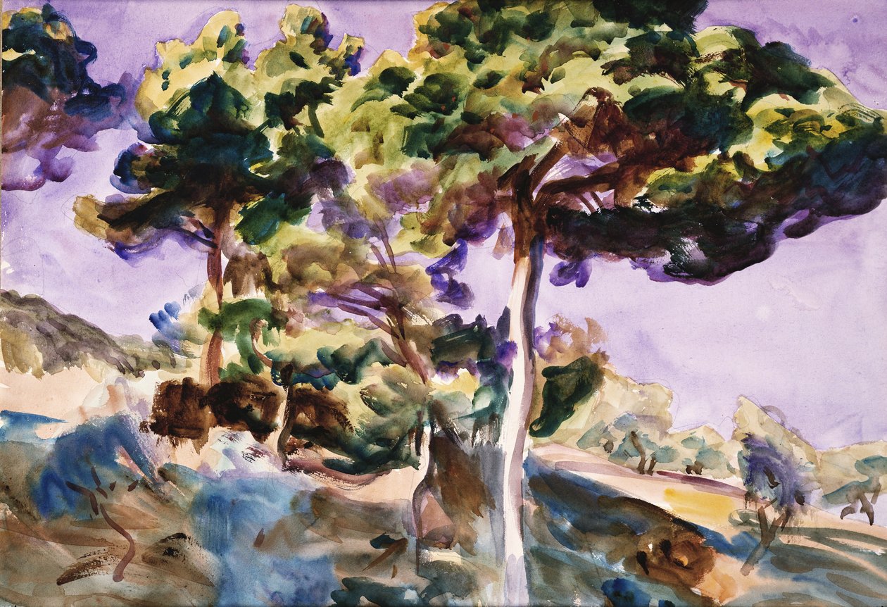 fák alkotó: John Singer Sargent