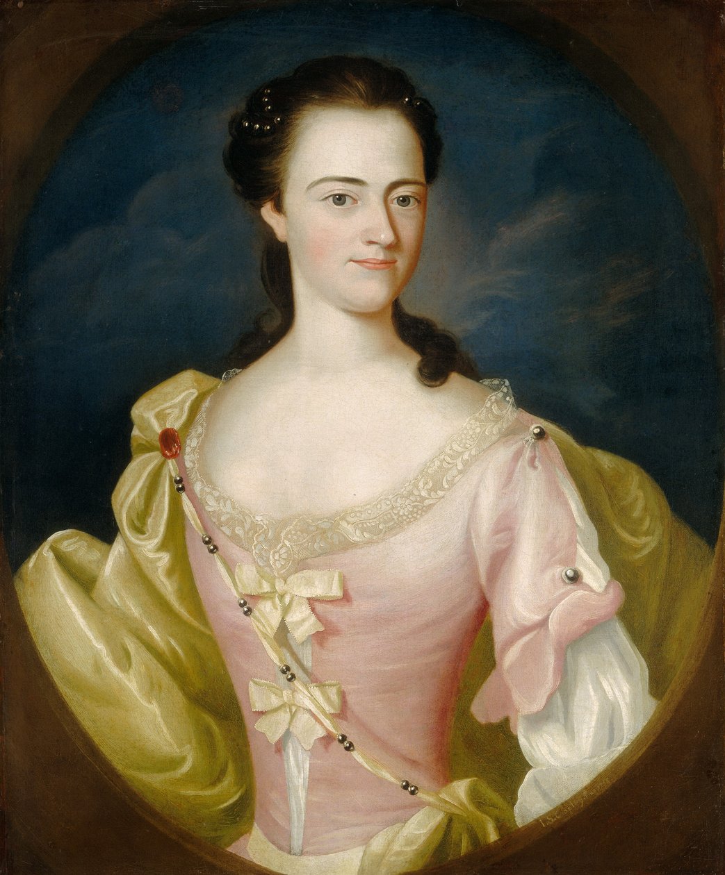 Jane Browne, 1756. alkotó: John Singleton Copley