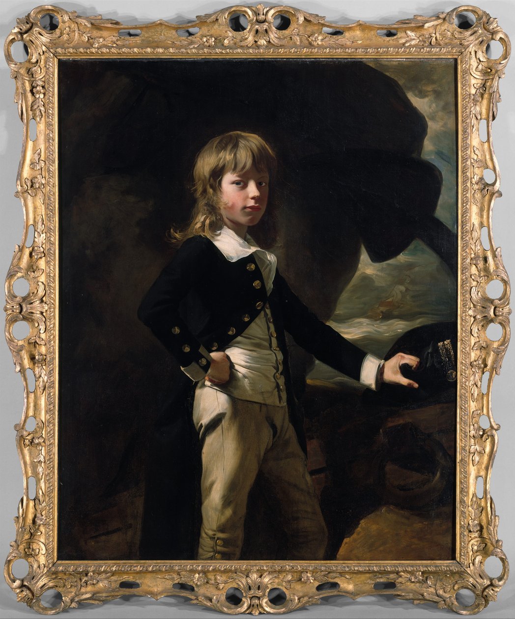 Midshipman Augustus Brine, 1782 alkotó: John Singleton Copley