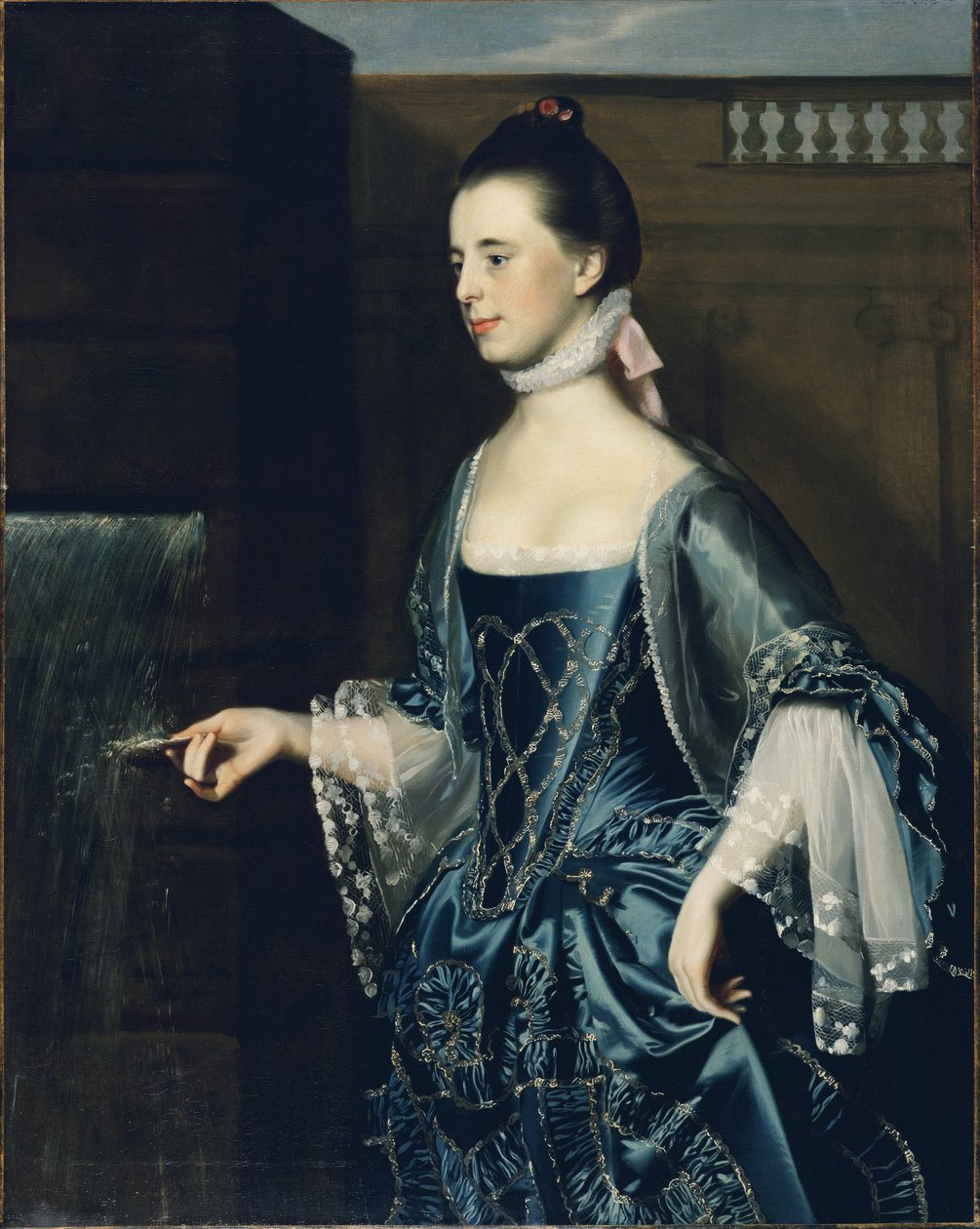 Mrs. Daniel Sargent (Mary Turner) alkotó: John Singleton Copley