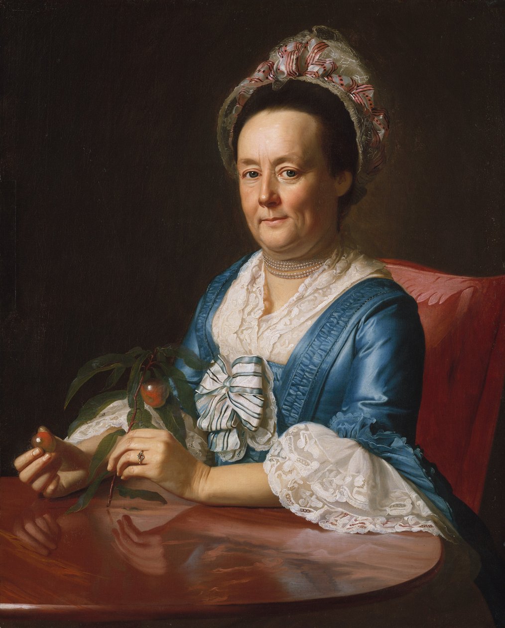 Mrs. John Winthrop, 1773. alkotó: John Singleton Copley