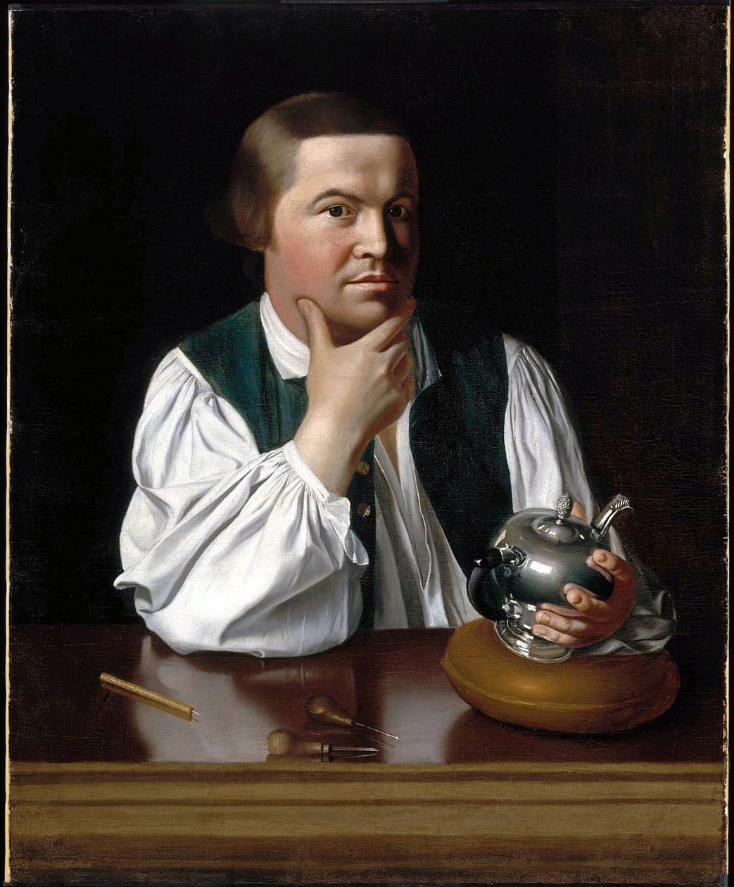Paul Revere portréja alkotó: John Singleton Copley