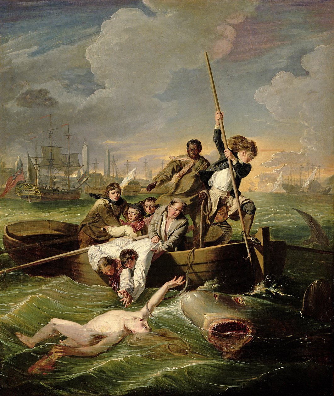 Watson és a cápa, 1782 alkotó: John Singleton Copley
