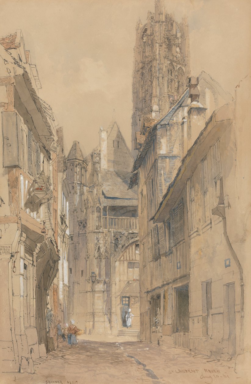 A Szent Laurent templom alkotó: John Skinner Prout