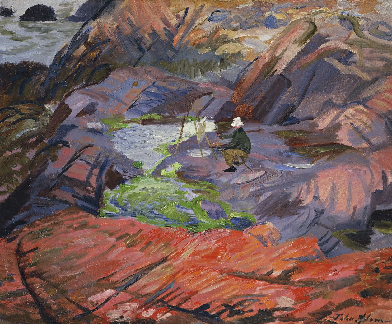 Charles Allan téli ültetés alkotó: John French Sloan