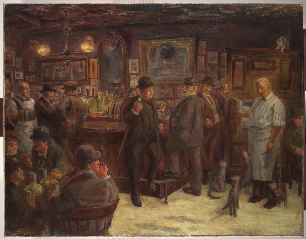 McSorley macskái alkotó: John French Sloan