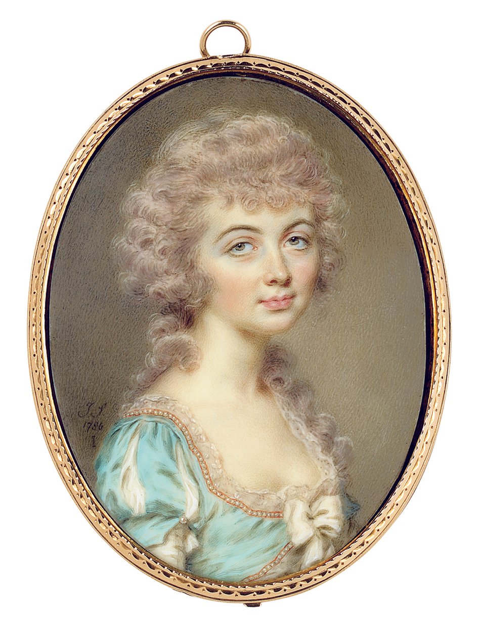 Elizabeth Anne Oakes, 1786 alkotó: John Smart