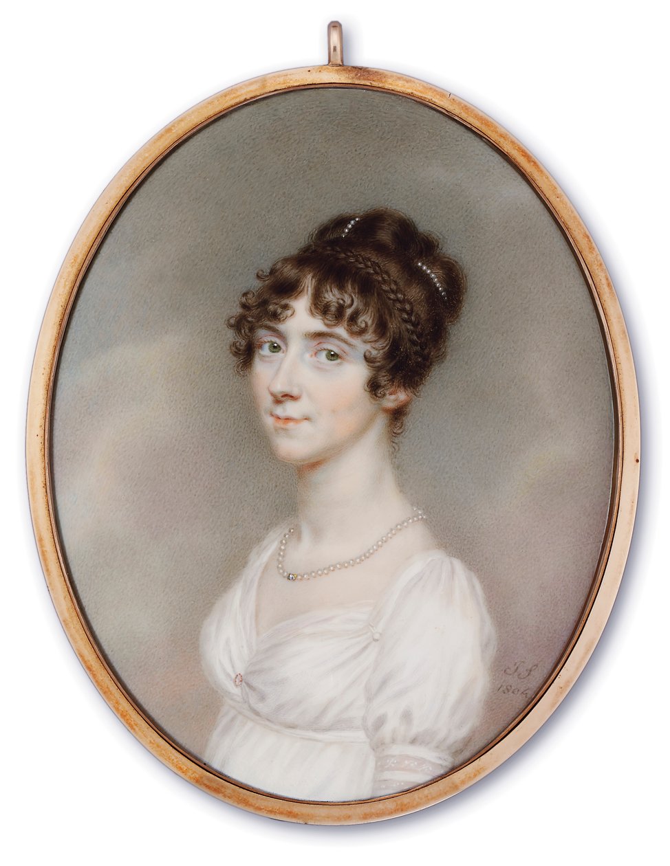 Lucy Burr, 1804 alkotó: John Smart