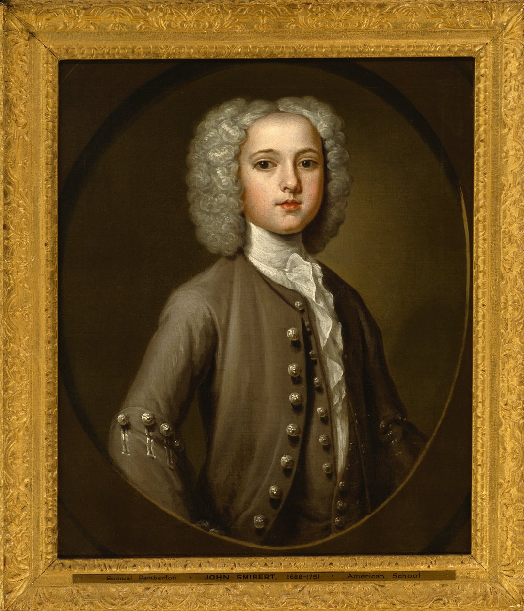 Samuel Pemberton portréja, 1734 alkotó: John Smibert