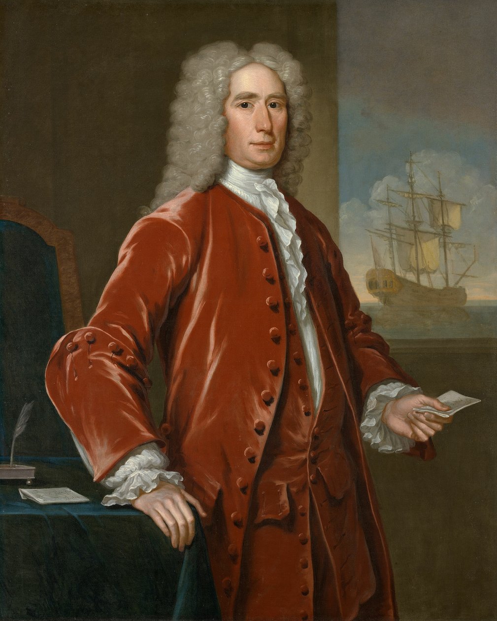 Richard Bill, 1733. alkotó: John Smibert