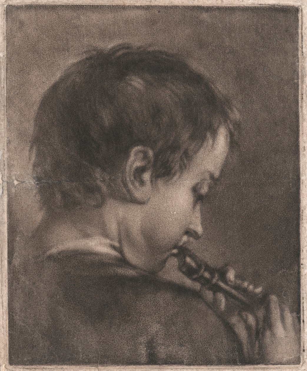 Furulyázó fiú alkotó: John Smith