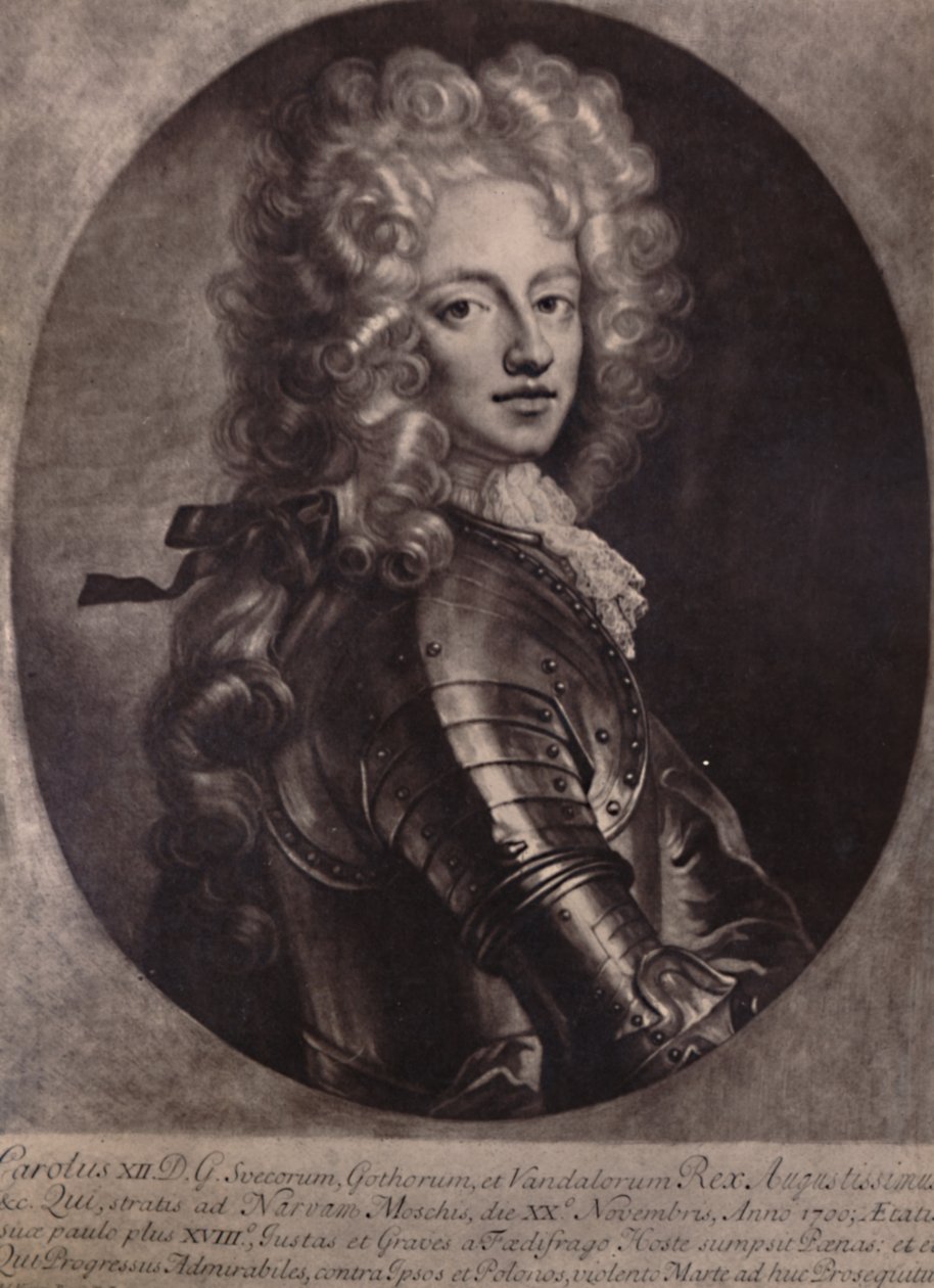 XII. Károly svéd király, 1700 1894 alkotó: John Smith 2