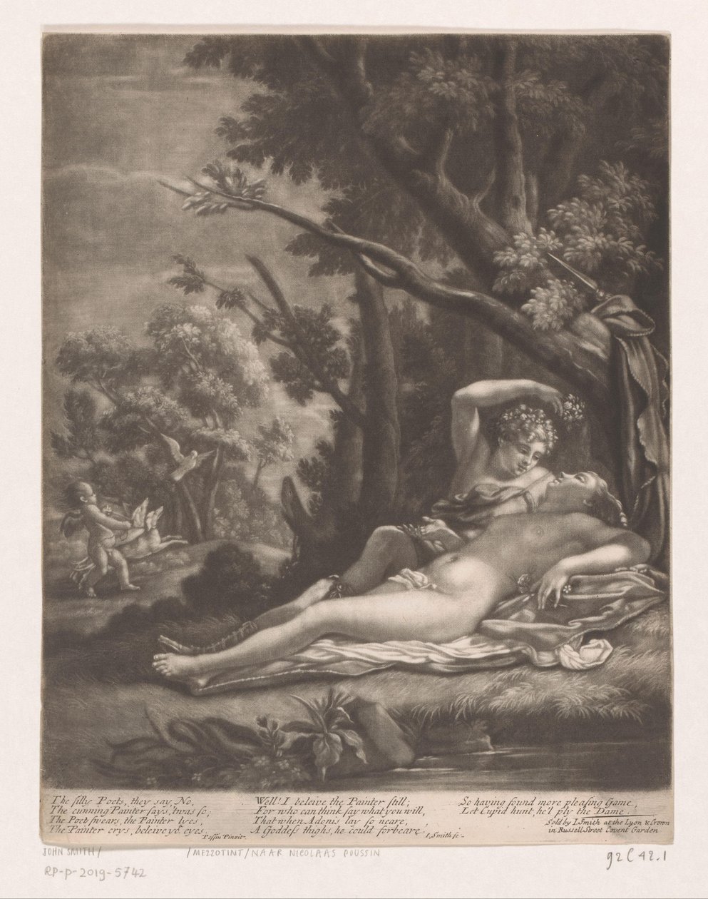 Vénusz és Adonisz alkotó: John Smith
