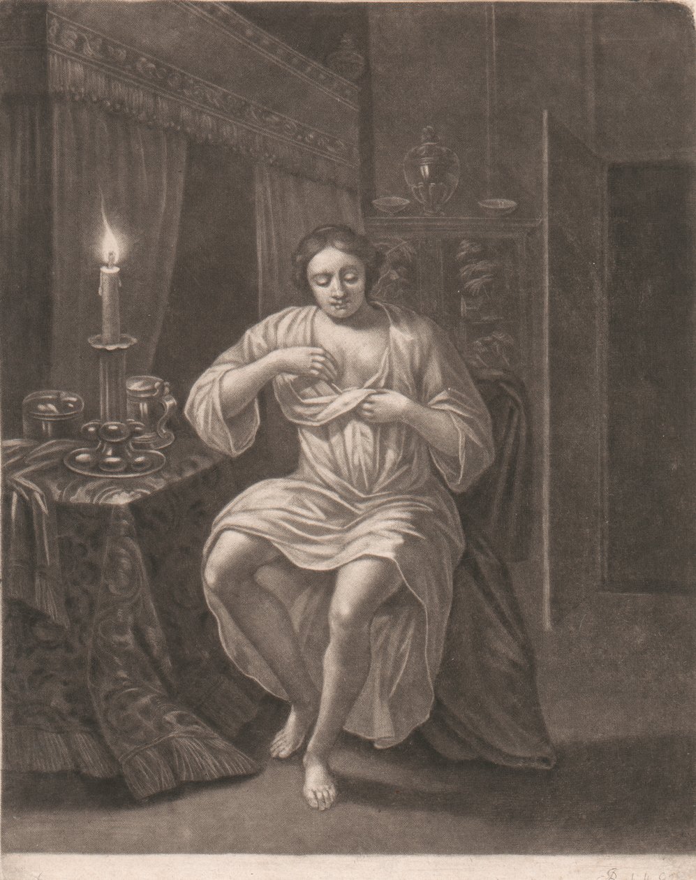 Nő vetkőző alkotó: John Smith