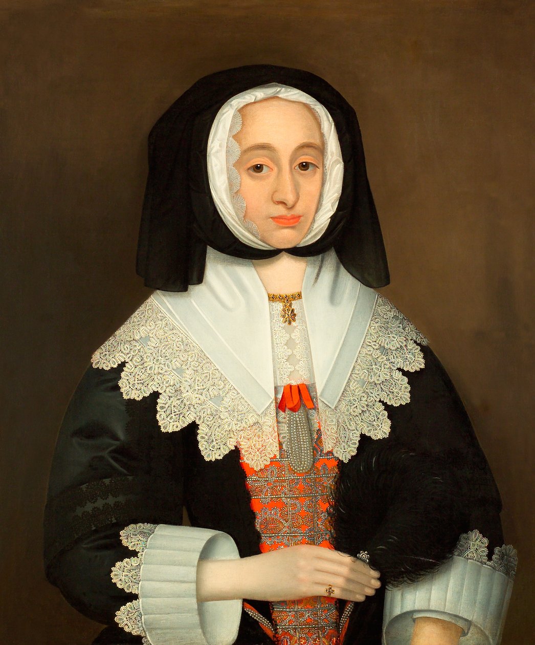 Lucy Hutchinson asszony, 1643 körül alkotó: John Souch