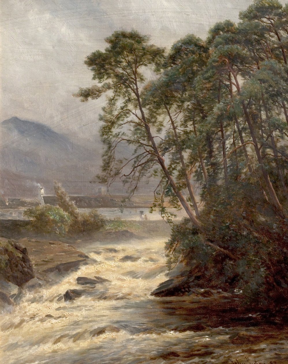 A Dockarton, Killin, Perthshire, Skócia, 1887 alkotó: John Surtees