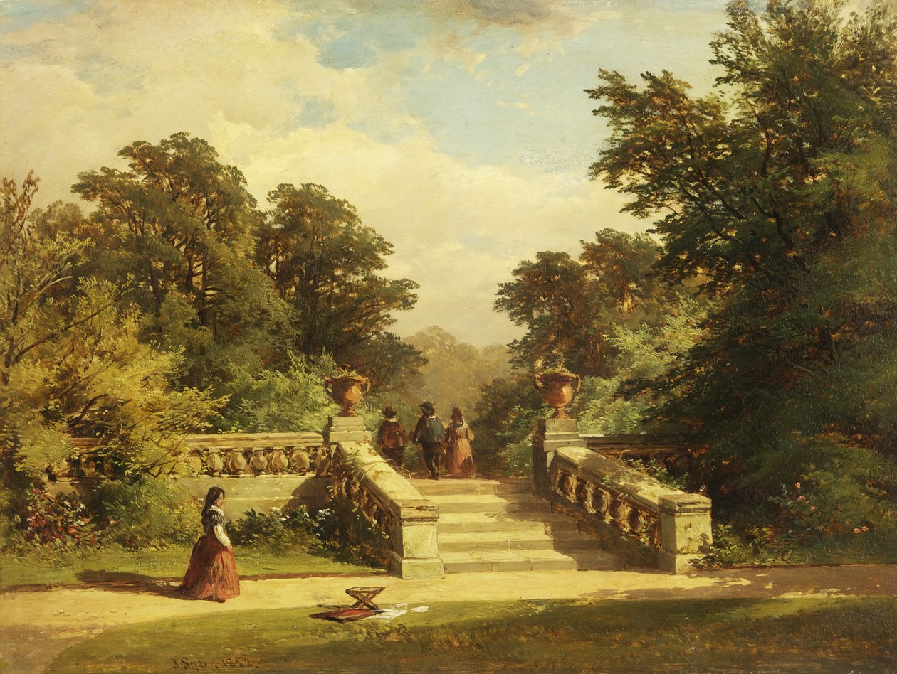 A Haddon Hall bejárata alkotó: John Syer