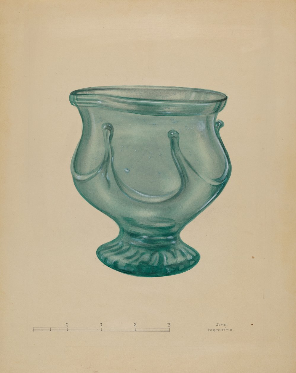 Tál, c. 1936. alkotó: John Tarantino