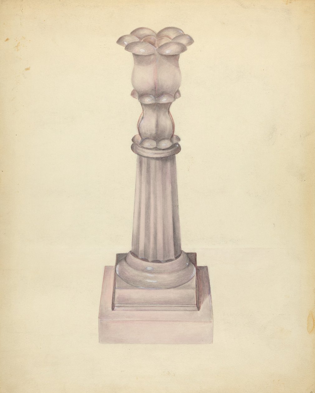 Gyertyatartó, c. 1940. alkotó: John Tarantino
