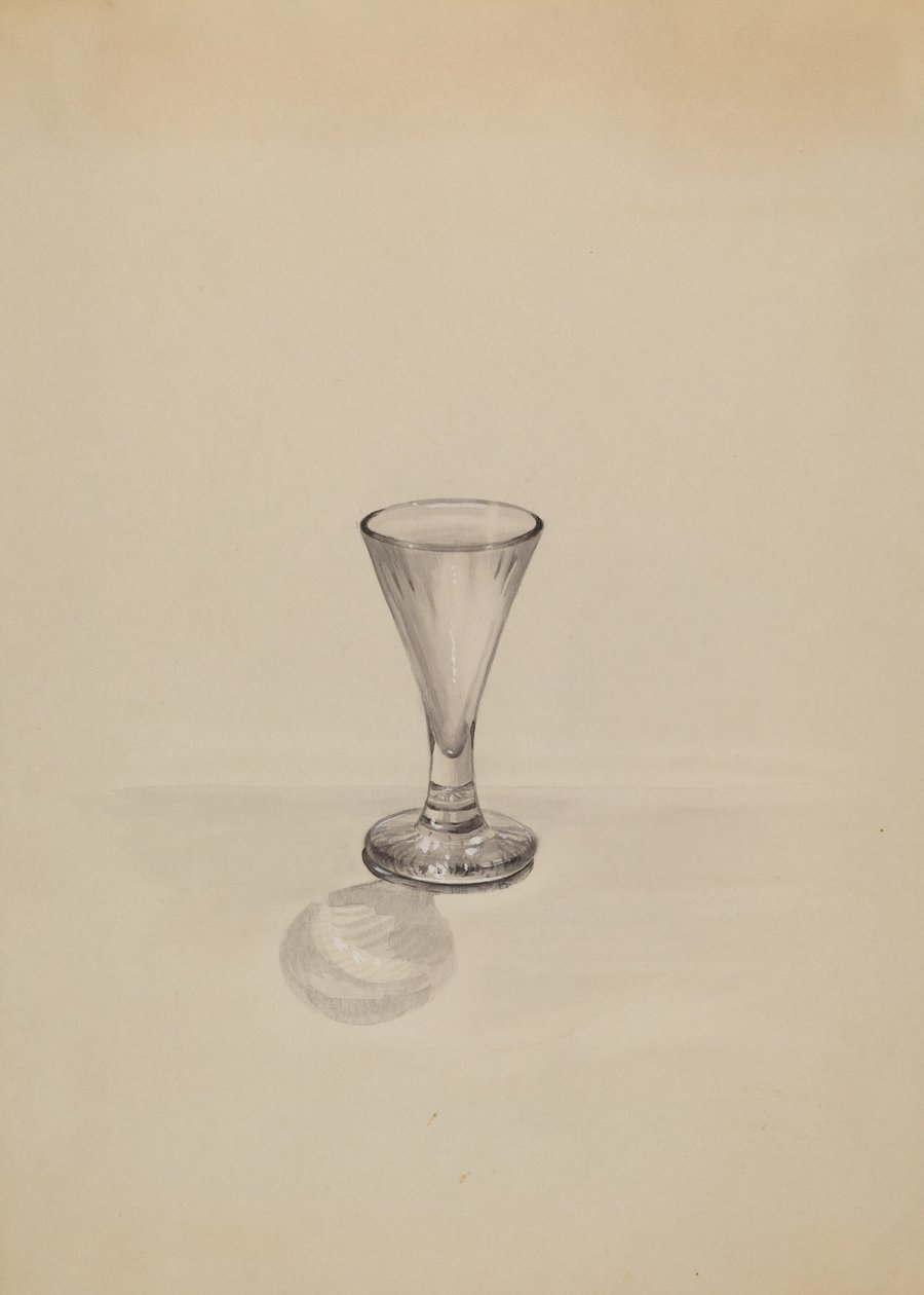Cordial Glass, c. 1936. alkotó: John Tarantino